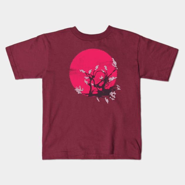 Rising sun Kids T-Shirt by yanmos